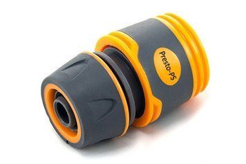 Коннектор Presto-PS для шланга 1/2-5/8 дюйма без аквастопа серия Soft-Touch (5809E) 000012367 фото