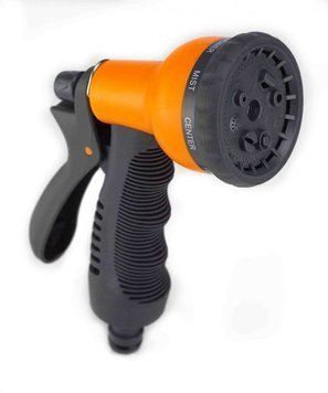 Пистолет поливочный пластиковый № MY-058 orange PolivOpt 000022560 фото