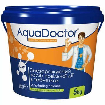 Длительный хлор AquaDoctor C-90T (5 кг) 000024696 фото