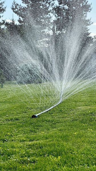 Шланг туман Presto-PS стрічка Silver Spray, ширина поливу 11 м, діаметр 50 мм (803508-9) 000022634 фото