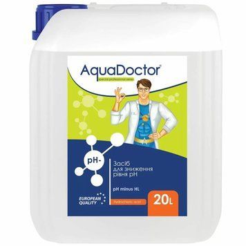 Засіб для зниження рН AguaDoctor 20л(рН мінус) 000026046 фото